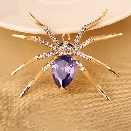 Wholesale Animal Brooch Pins, Crystal Rhinestone Brooch Pins for Clothing Decoration