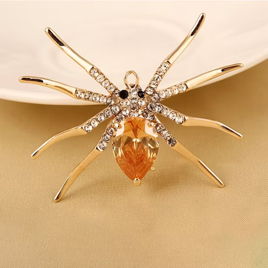 Wholesale Animal Brooch Pins, Crystal Rhinestone Brooch Pins for Clothing Decoration